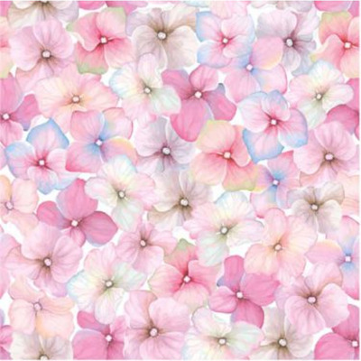 HARMONY Salvrätikud 33x33cm 20tk(3 kihilised,hortensia)