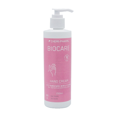 CHEMI-PHARM Bio Care Kätekreem 250ml (niisutav,pumbaga)