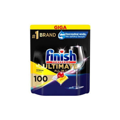 Nõud.pesum.tabl. FINISH Ult.Lemon 100tk