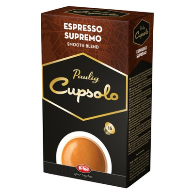 Kohvikapslid Espresso Supremo Paulig Cupsolo 16tk