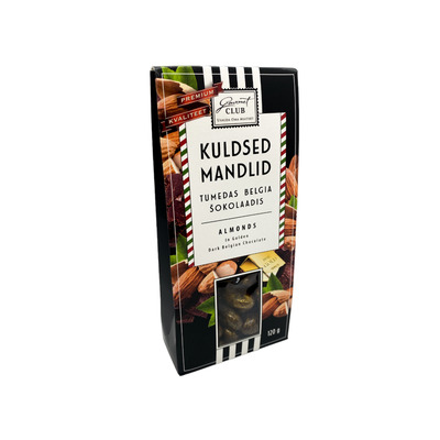GOURMET CLUB Kuldsed mandlid 120g