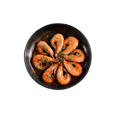 Keedetud Vannamei viburhännak