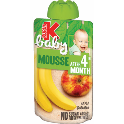KUBUŠ Baby Smuuti õuna-banaani 100g (4+)