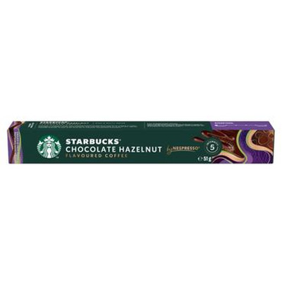 Kohvikaps.STARBUCKS Choco Hazel.10x5.1g