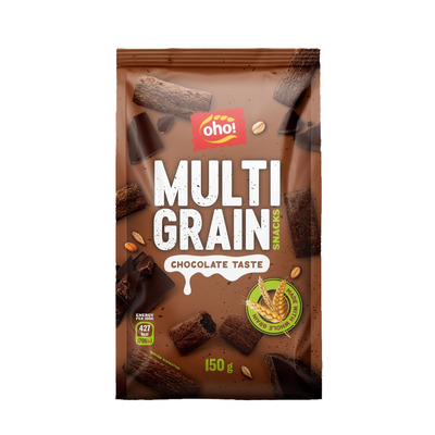OHO Šokolaadimaitselise täidisega mitmeviljapadjaksed 150g
