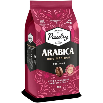 Paulig Arabica Origin Edition Colombia kohvioad 1kg