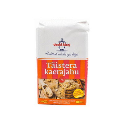 Täistera kaerajahu VESKI MATI 1kg