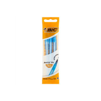 Pastapliiatsid BIC 1.0mm 3 tk, sinine