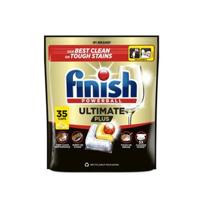 Nõudep.tabl.FINISH Ultim.Plus Lemon 35tk