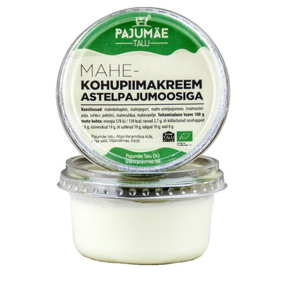 PAJUMÄE TALU Mahe-kohupiimakreem astelpajumoosiga 170g
