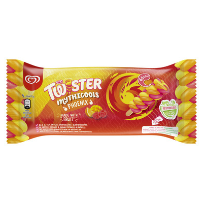 TWISTER Phoenix mango-vaarika-apelsini mahlajäätis 70ml