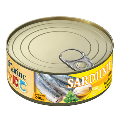 MARINE ABC Sardiinid õlis 240g (EO)