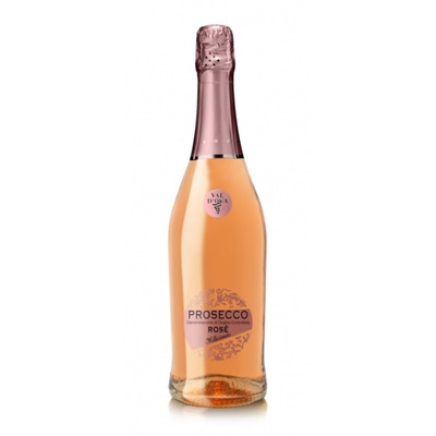 VAL D'OCA Prosecco Rose Extra Dry 11,5% 75cl(roosa,kuiv)