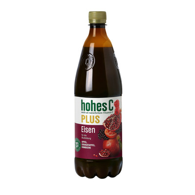 HOHES C Plus õuna-granaatõuna-marjamahl 1l