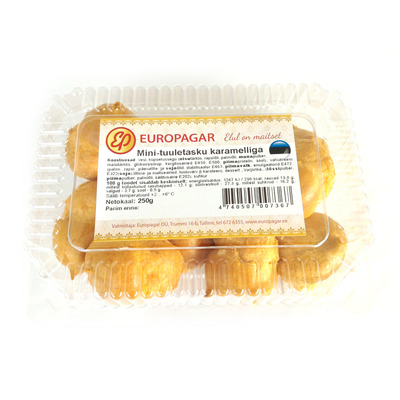 EUROPAGAR Mini-tuuletasku karamelliga 250g