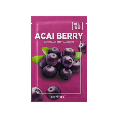 The Saem Natural Kangasmask Acai Mari 1tk