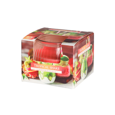 Lõhnaküünal klaasis Tropical Shake 18h