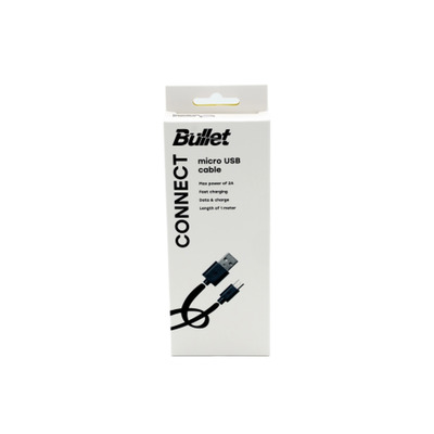 Juhe Bullet Micro USB - USB, 1m AW26