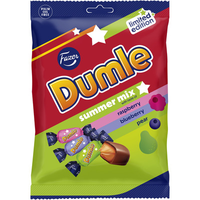FAZER Dumle Summer Mix kommikott 180g