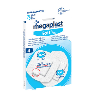 MEGAPLAST Plaaster 4tk (tundlikule nahale)
