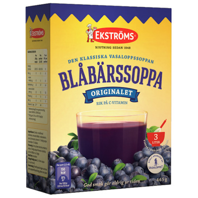 EKSTRÖMS Mustikasupp 465g