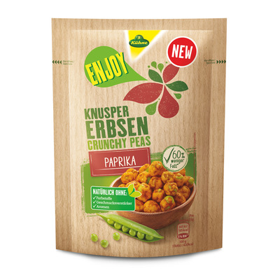 KÜHNE Enjoy Krõbedad herned paprikaga 100g