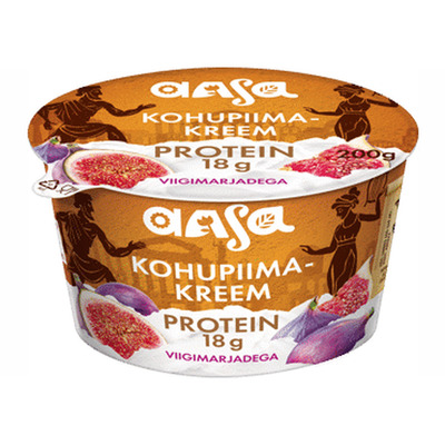 Kohupiimakreem AASA viigimarja0.8 % 200g