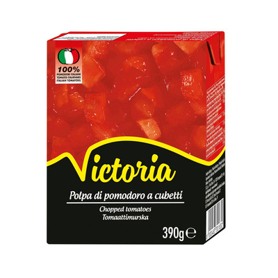 VICTORIA Purustatud tomatid 390g (tetra)
