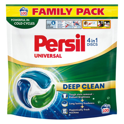 Pesukapslid universaalsed Persil 100tk
