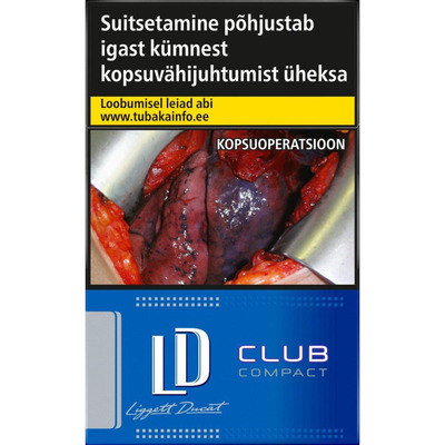 LD sigaretid Compact Blue 10pk