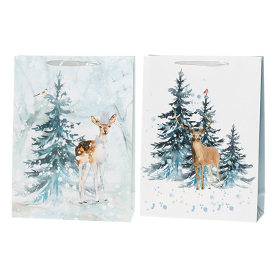 Kinkekott sangadega 31x42x12cm (mets,2 erinevat)