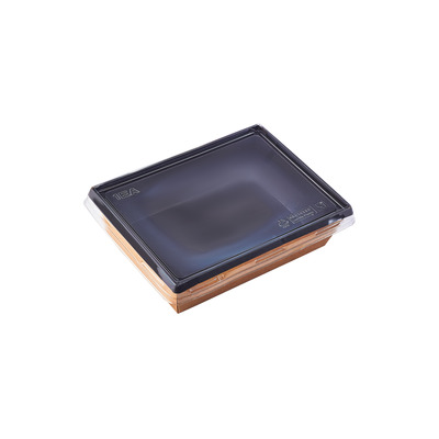Must toidukauss 120x160x45mm 500ml 400tk