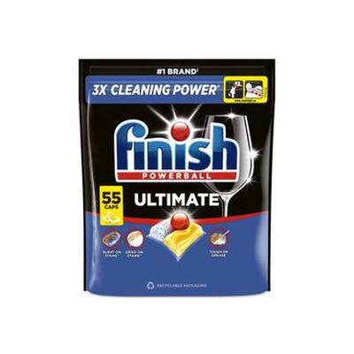 Nõudepes.tabl.FINISH Ultimate Lemon 55tk