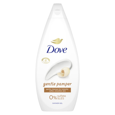 Dušigeel Dove Gentle Pamper 720ml