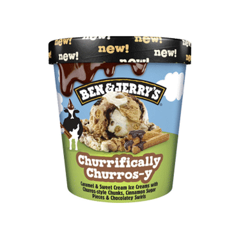 Jäätis Churrifically Churros-y, BEN & JERRY'S, 360 g