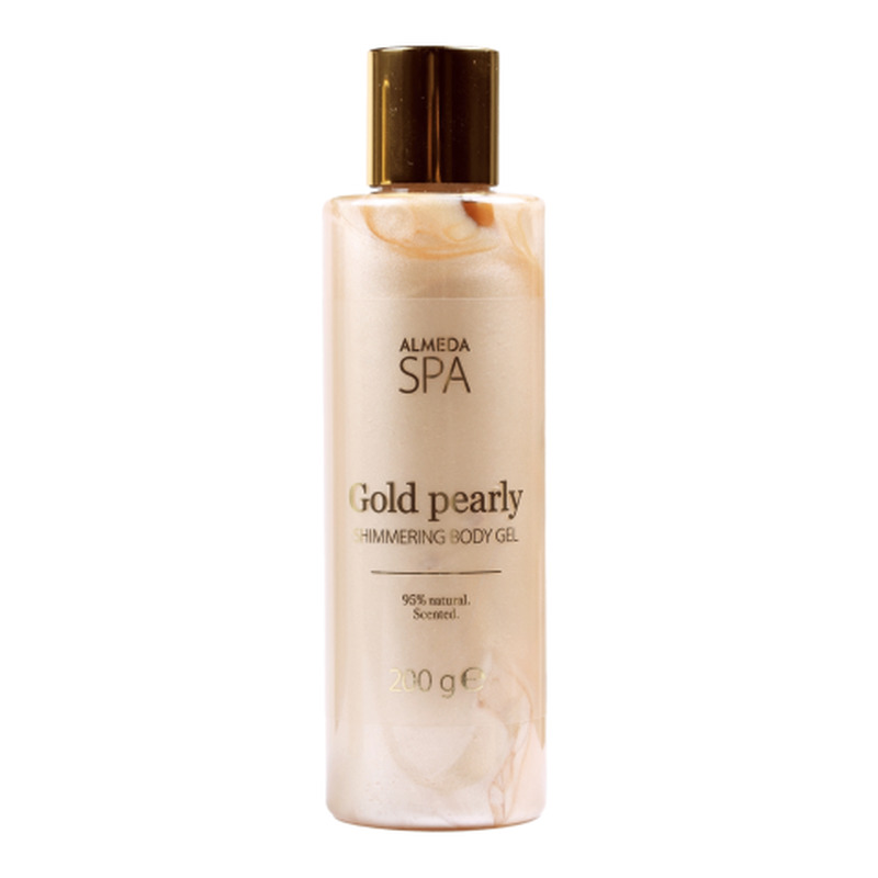 Sätendav kehageel Gold pearly Almeda Spa 200ml