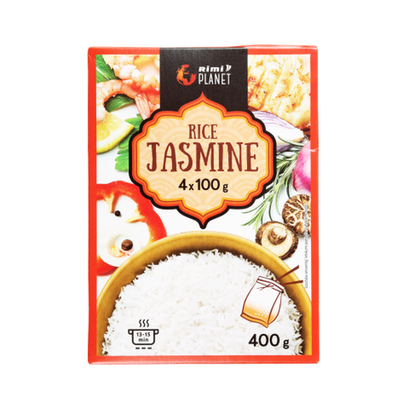 Jasmiini riis Rimi Planet 4x100g