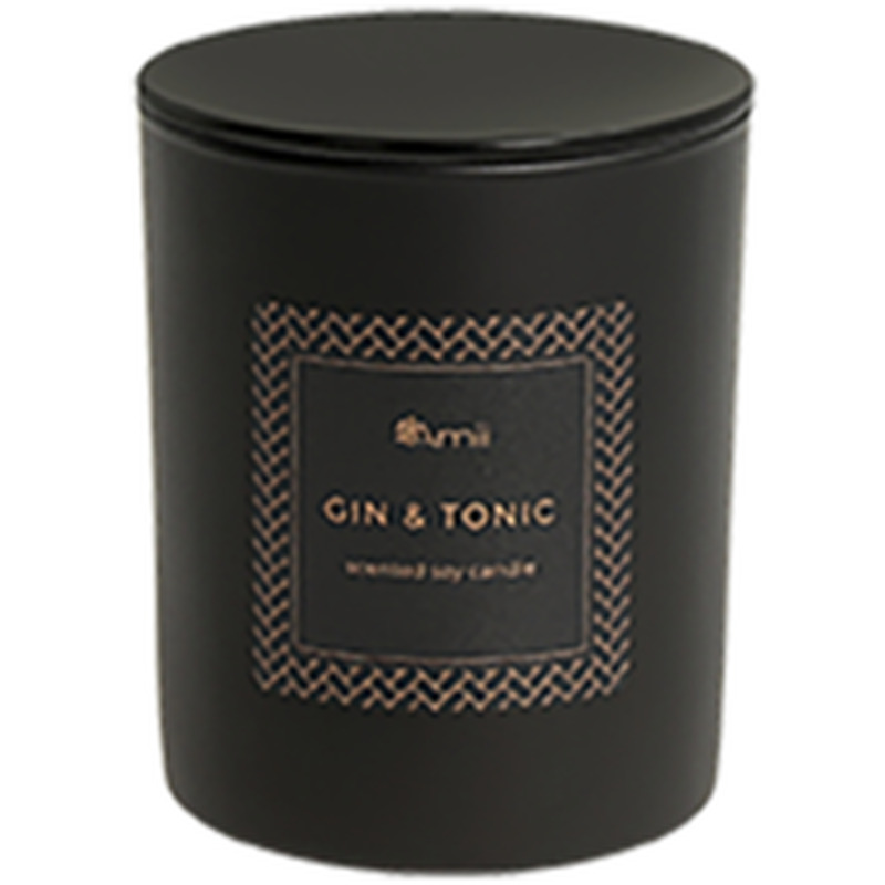 Lõhnaküünal must gin tonic 145g