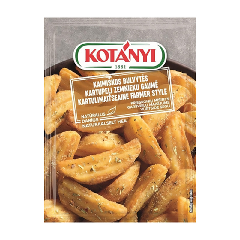Kartulimaitseaine Kotanyi maalähedases stiilis 20g