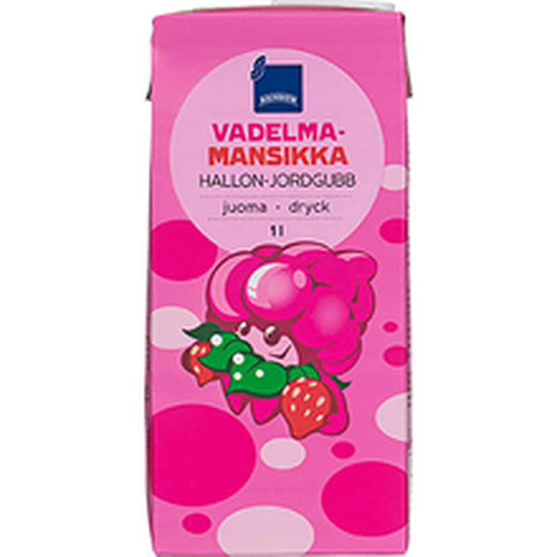 Rainbow vaarika-maasikajook, 1 l
