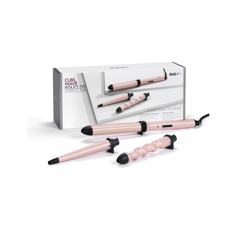 BaByliss Juuksekoolutaja Curl & Wave Trio MS750E