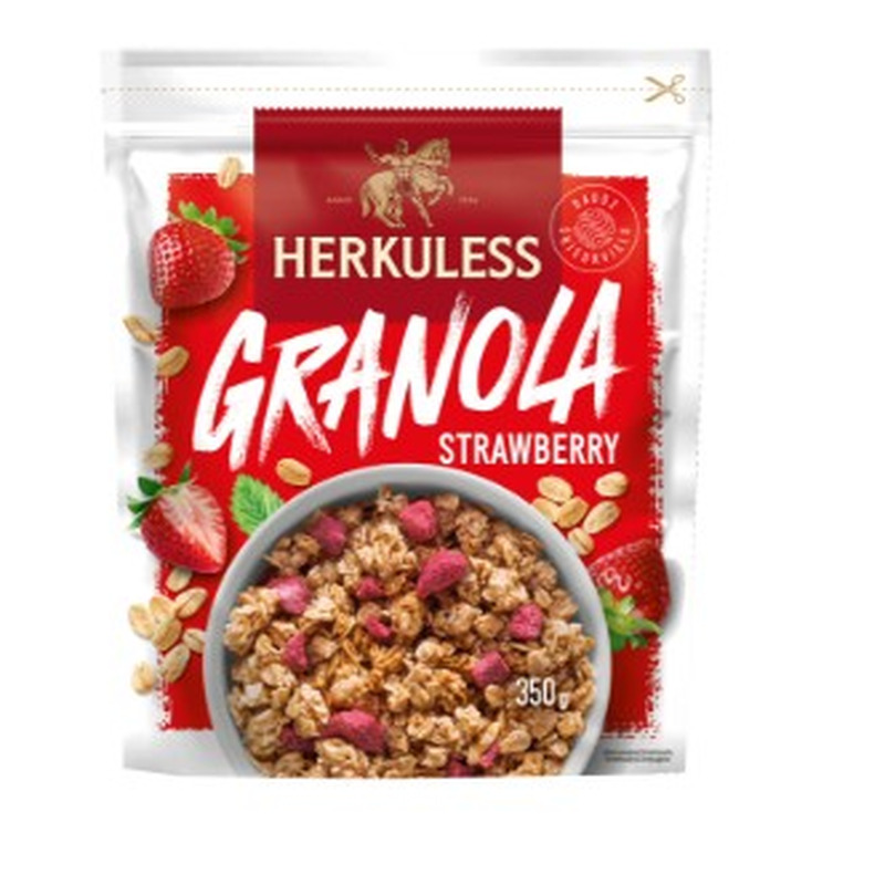Herkuless Granola Maasika Müsli 350g