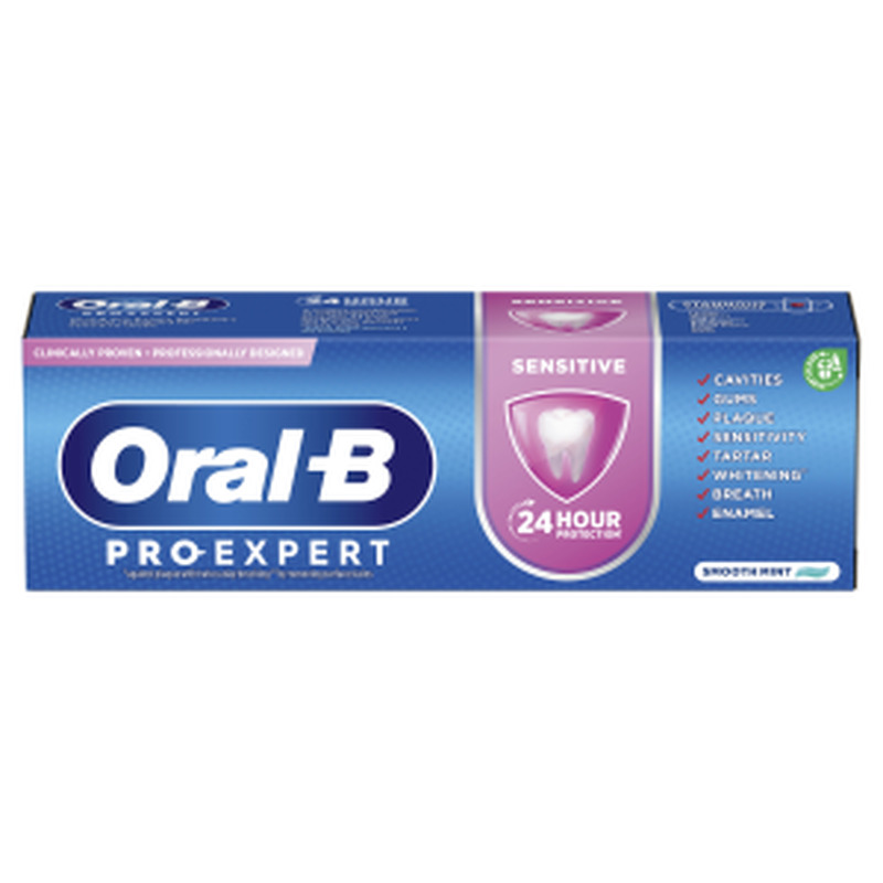 Hambapasta Pro Expert Sensitive 75ml, ORAL B, 75 ml