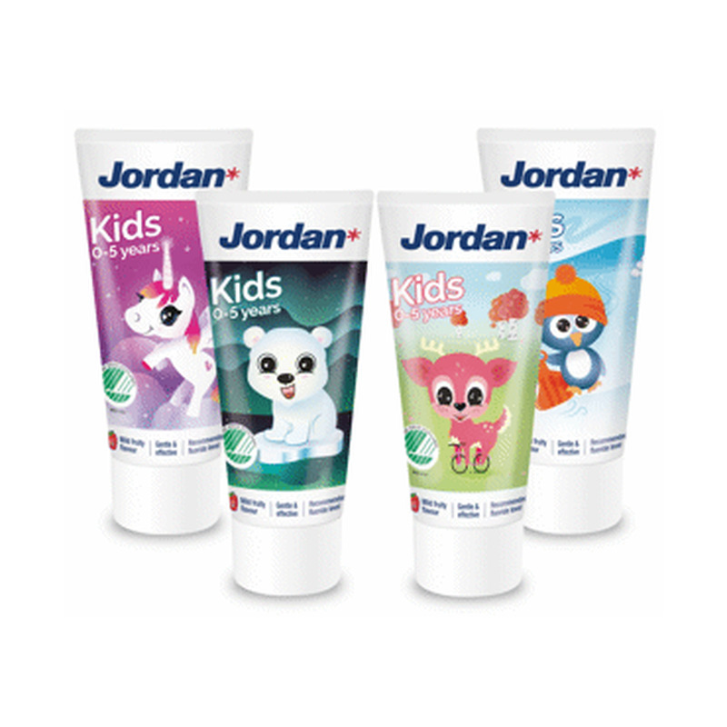 Laste hambapasta JORDAN 0-5.a. 50ml