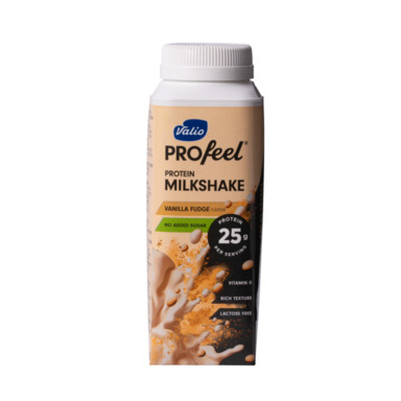 Valio Profeel piimaproteiinikokteil vanilje-karamellimaitseline, 250 ml