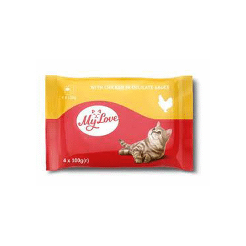 Kassisööt MY LOVE kanalih.4x85g