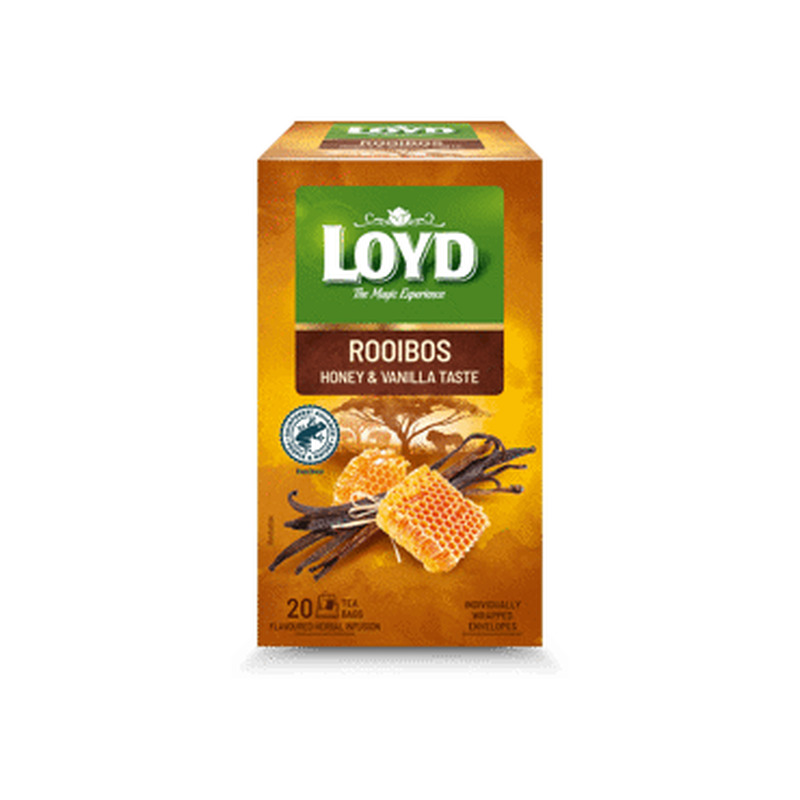Punane tee LOYD mee-vanil. 20x2g