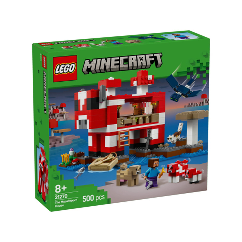 Konstruktor Lego Mooshroomi Maja 21270