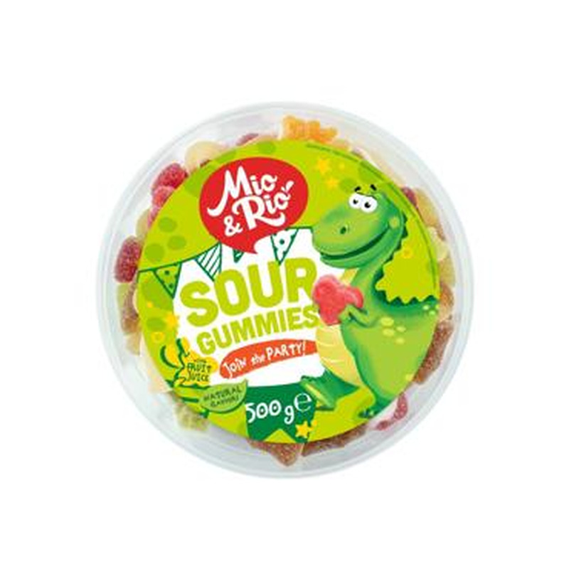 Hapude kummikommide Mix, MIO&RIO, 500g