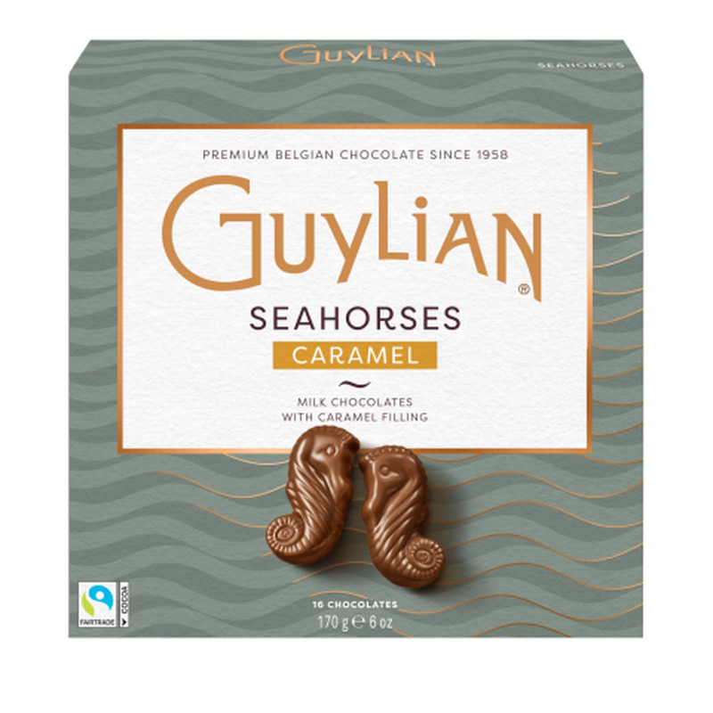 Belgia šokolaadid karamellitäidisega Guylian 170g
